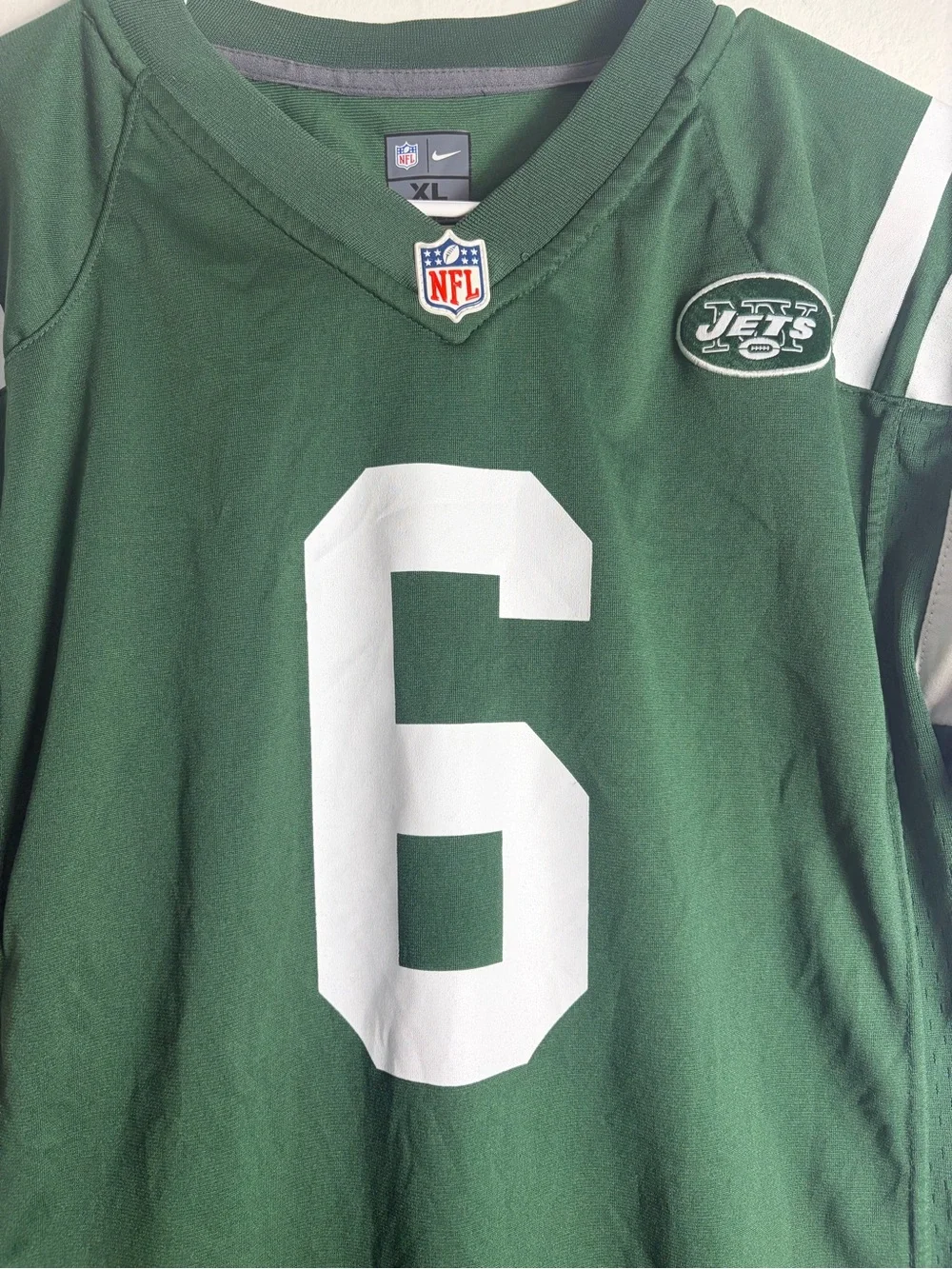 Nike NFL On Field Jets Sanchez #6 Jersey – Youth XL (18/20)